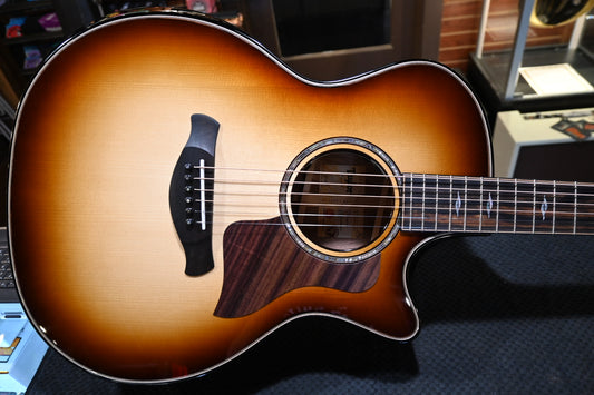 Taylor Builder’s Edition 814ce Adirondack/Honduran Rosewood - Shaded Edge Burst Guitar #6709 - Danville Music