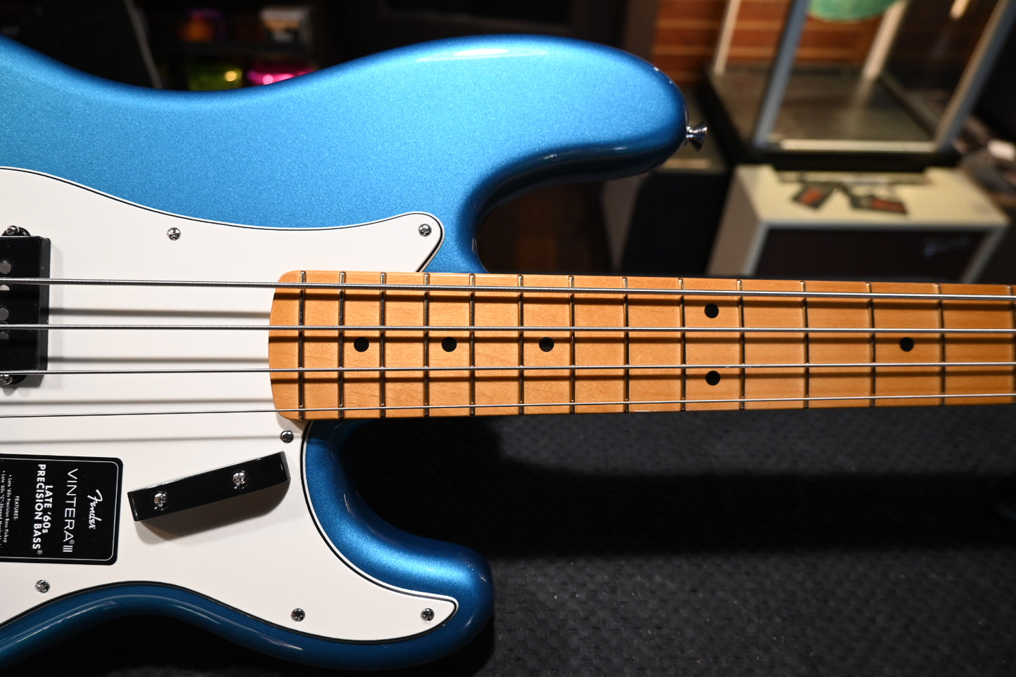 Fender American Vintage III Late ‘60s Precision Bass - Lake Placid Blue Guitar #2727 - Danville Music