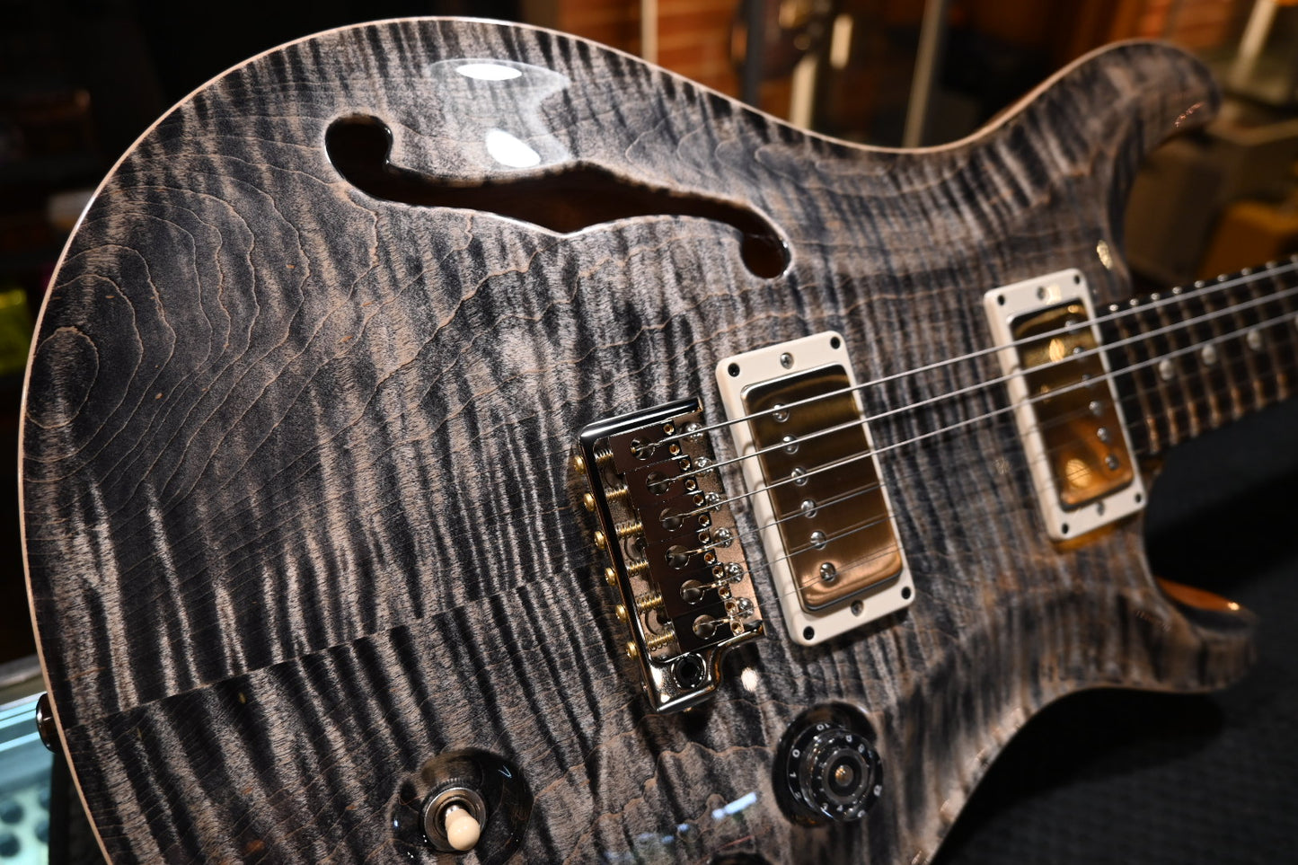 PRS DGT Semi-Hollow Limited Artist Grad - Charcoal Guitar #0528