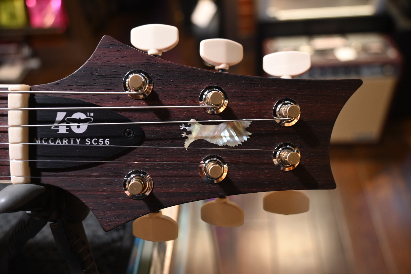 PRS 40th Anniversary McCarty SC56 Limited Edition - McCarty Sunburst Guitar #6562 - Danville Music