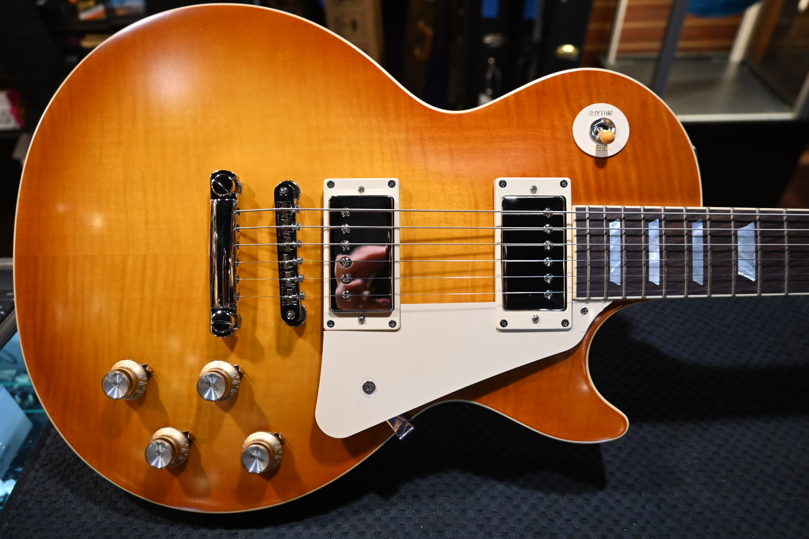 Epiphone Inspired by Gibson Custom 1960 Les Paul Standard Reissue - Iced Tea Burst Guitar #5738 - Danville Music