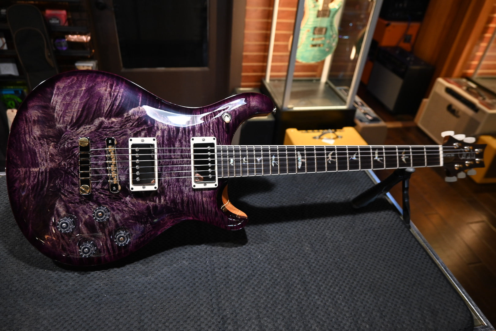 PRS McCarty 594 - Trans Purple Burst Guitar #9535 - Danville Music