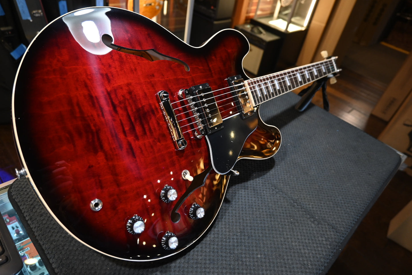 Gibson ES-335 Figured - Blood Moon Burst Guitar #0144