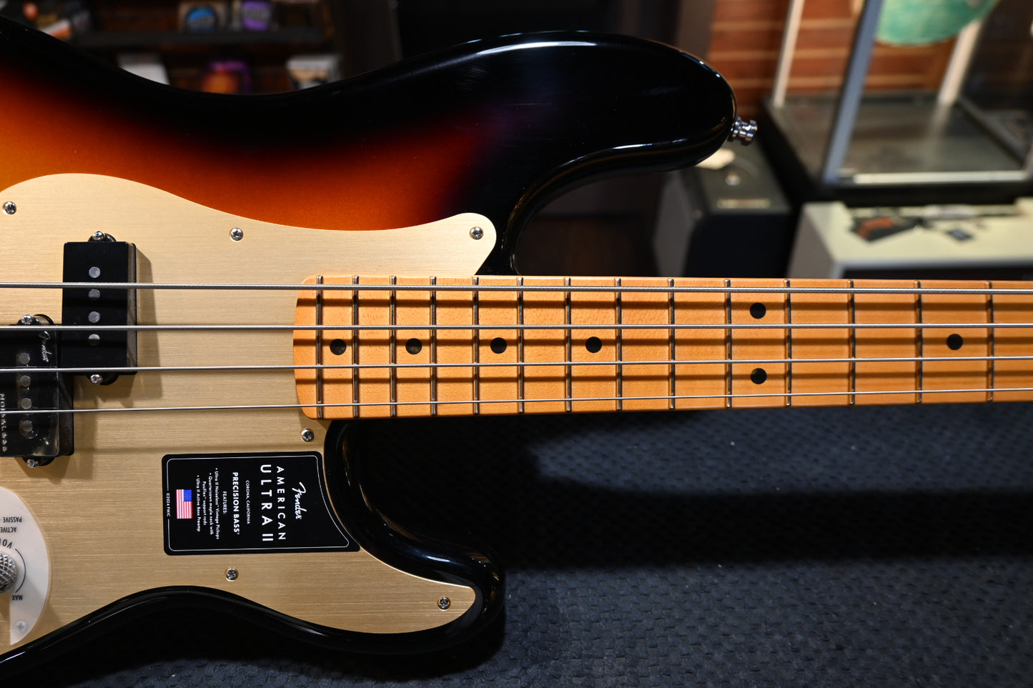 Fender American Ultra II Precision Bass - Ultraburst Bass #1349 - Danville Music