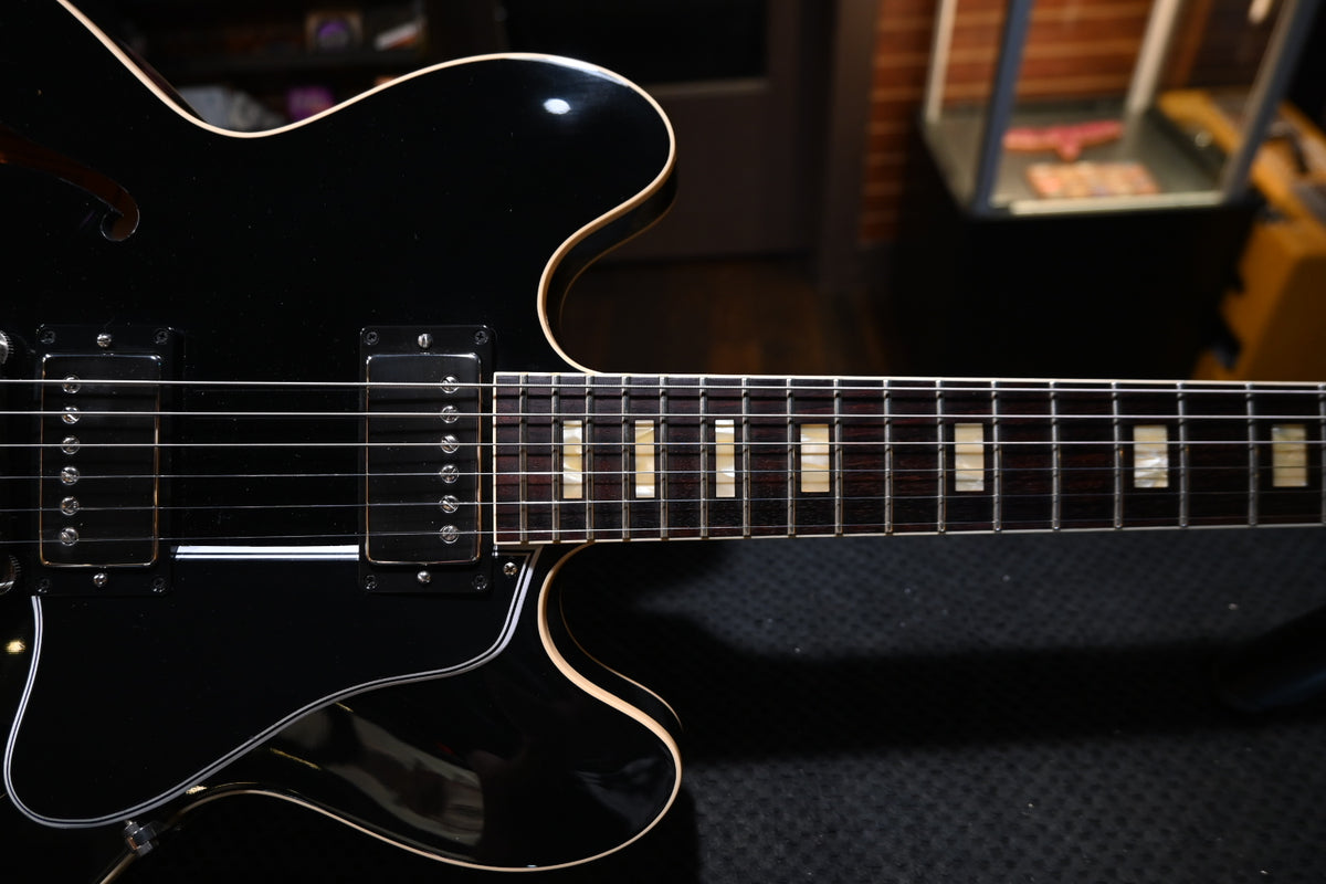Gibson Custom Shop 1964 ES-335 Reissue Bigsby VOS 2020 - Ebony Guitar #0260