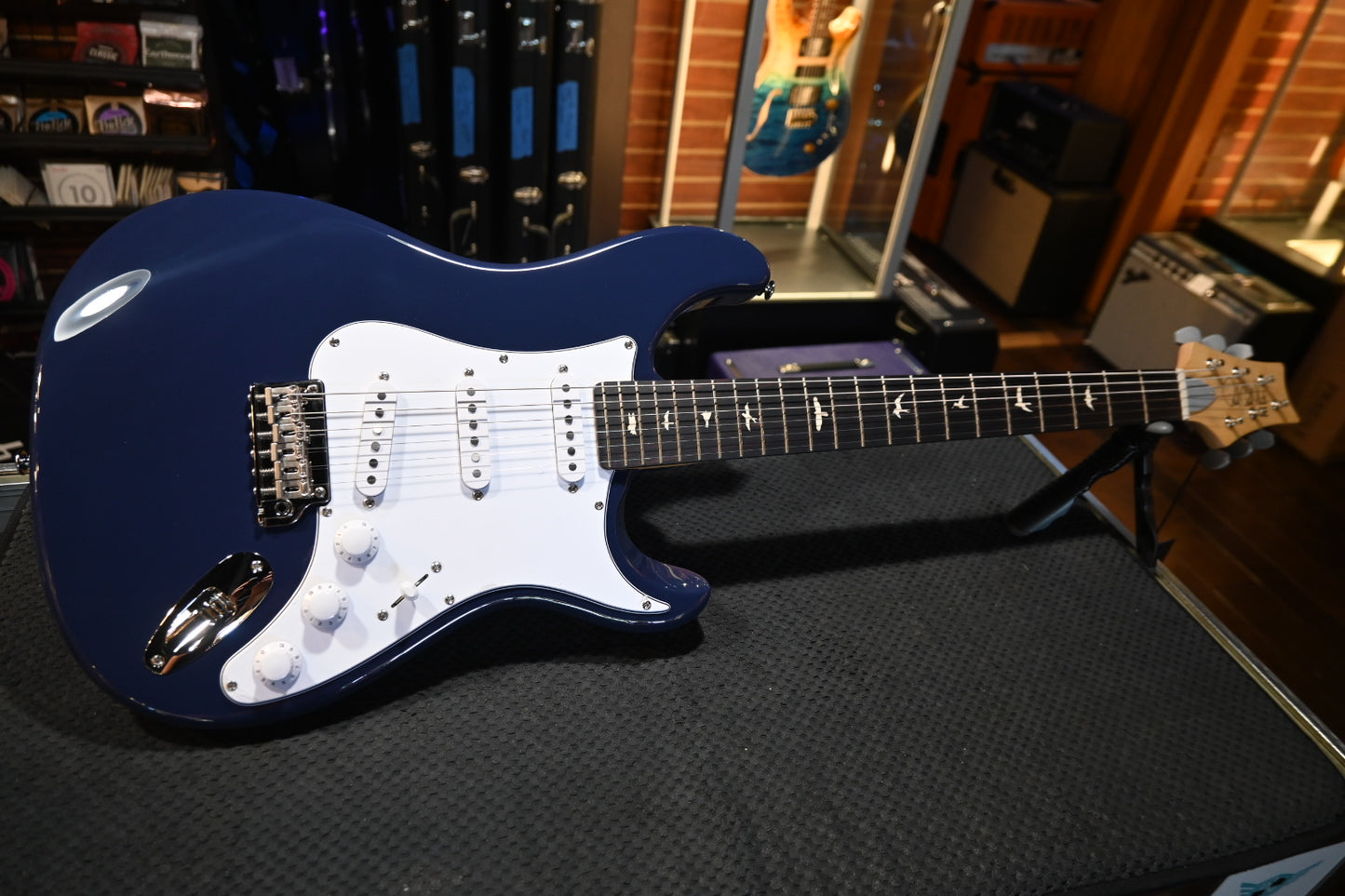PRS SE Silver Sky - Trad Blue Guitar #5712 - Danville Music