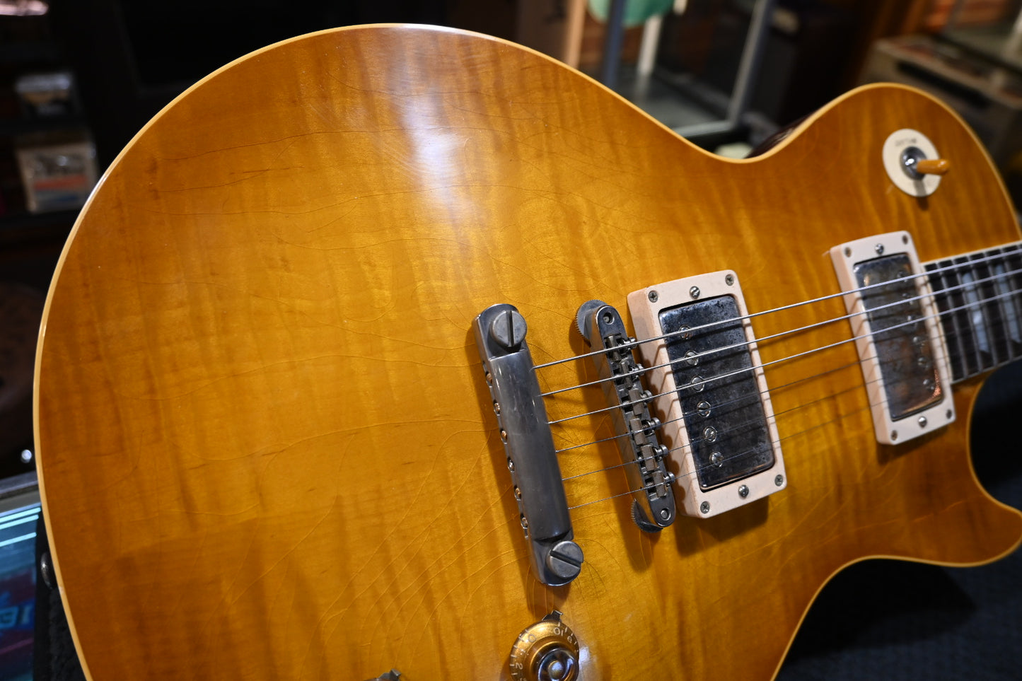 Gibson Custom Shop 1959 Les Paul Standard Reissue Brazilian Fingerboard Murphy Lab Ultra Light Aged - Dirty Lemon Guitar #3460 - Danville Music