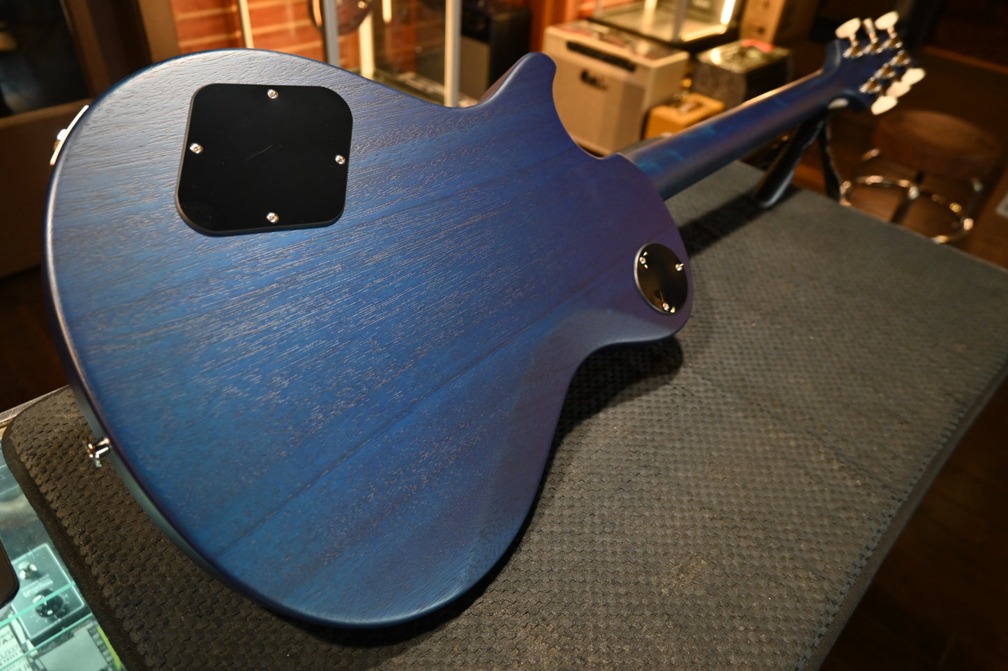 PRS Wood Library S2 McCarty SC 594 Single-Cut - Faded Grey Blue Burst Satin Guitar #8899