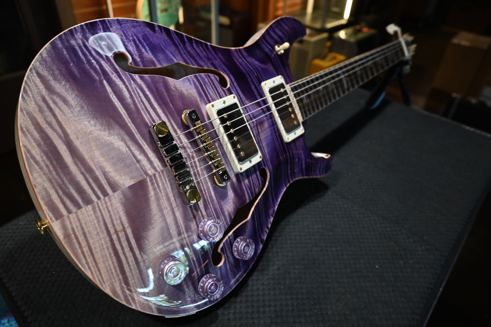 PRS Private Stock McCarty 594 Hollowbody II 2024 - Purple Dragon’s Breath Guitar #10773 - Danville Music