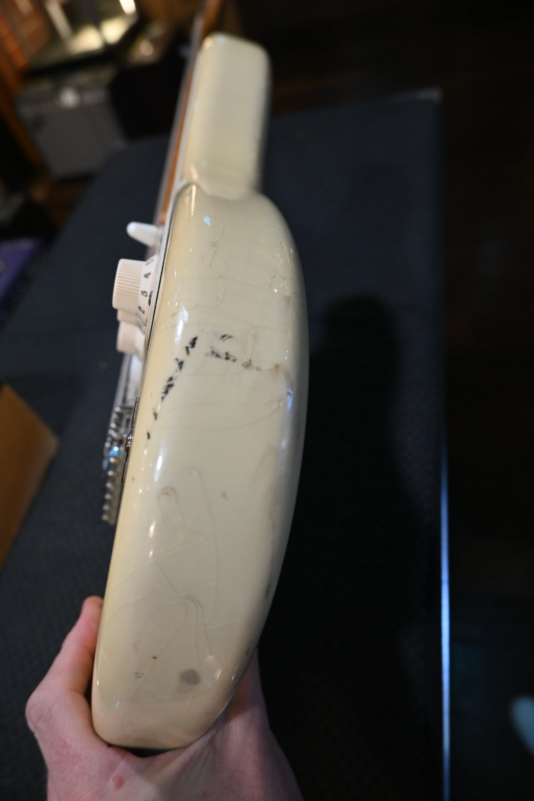Fender Custom Shop 1956 Stratocaster NOS 2000 - White Blonde Guitar #1106