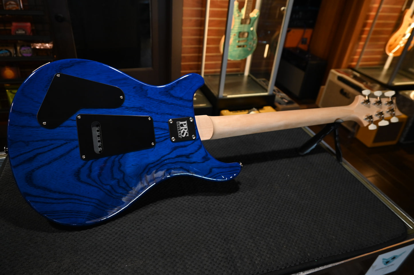 PRS Wood Library Swamp Ash Special - Blue Matteo Guitar #1585 - Danville Music