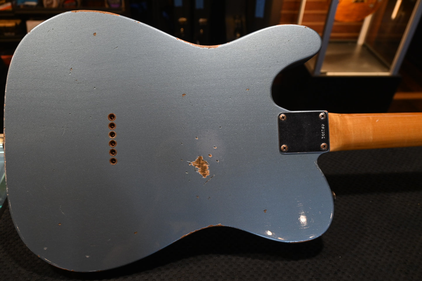 Fender Custom Shop 1963 Telecaster Relic 2015 - Ice Blue Metallic Guitar #1551