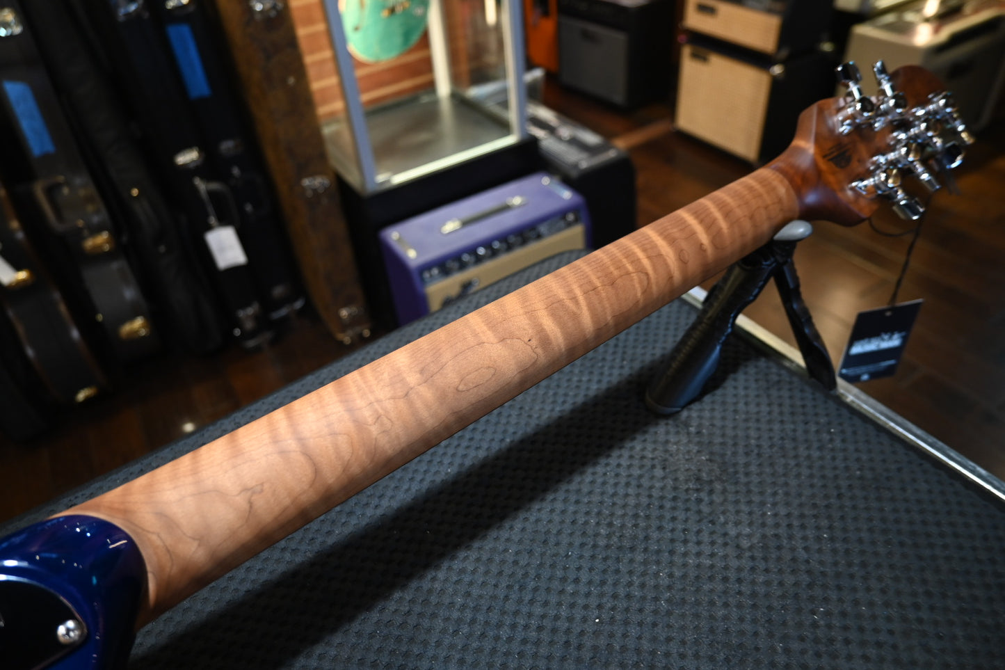 Music Man Steve Morse - Morse Blue Burst Guitar #0792