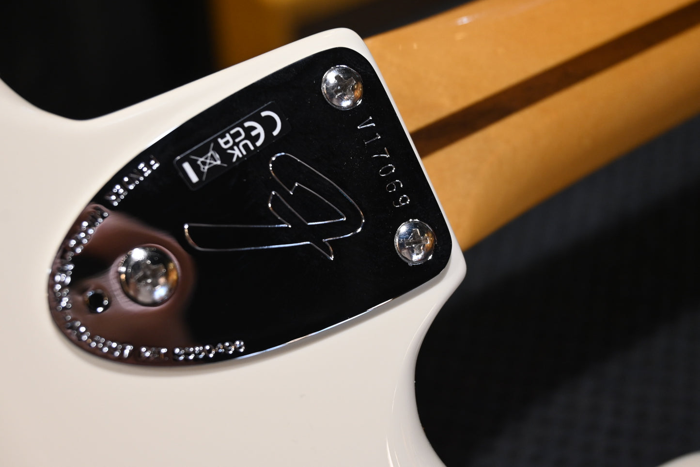 Fender Limited Edition American Vintage II 1973 Stratocaster - Olympic White Guitar #7069 - Danville Music