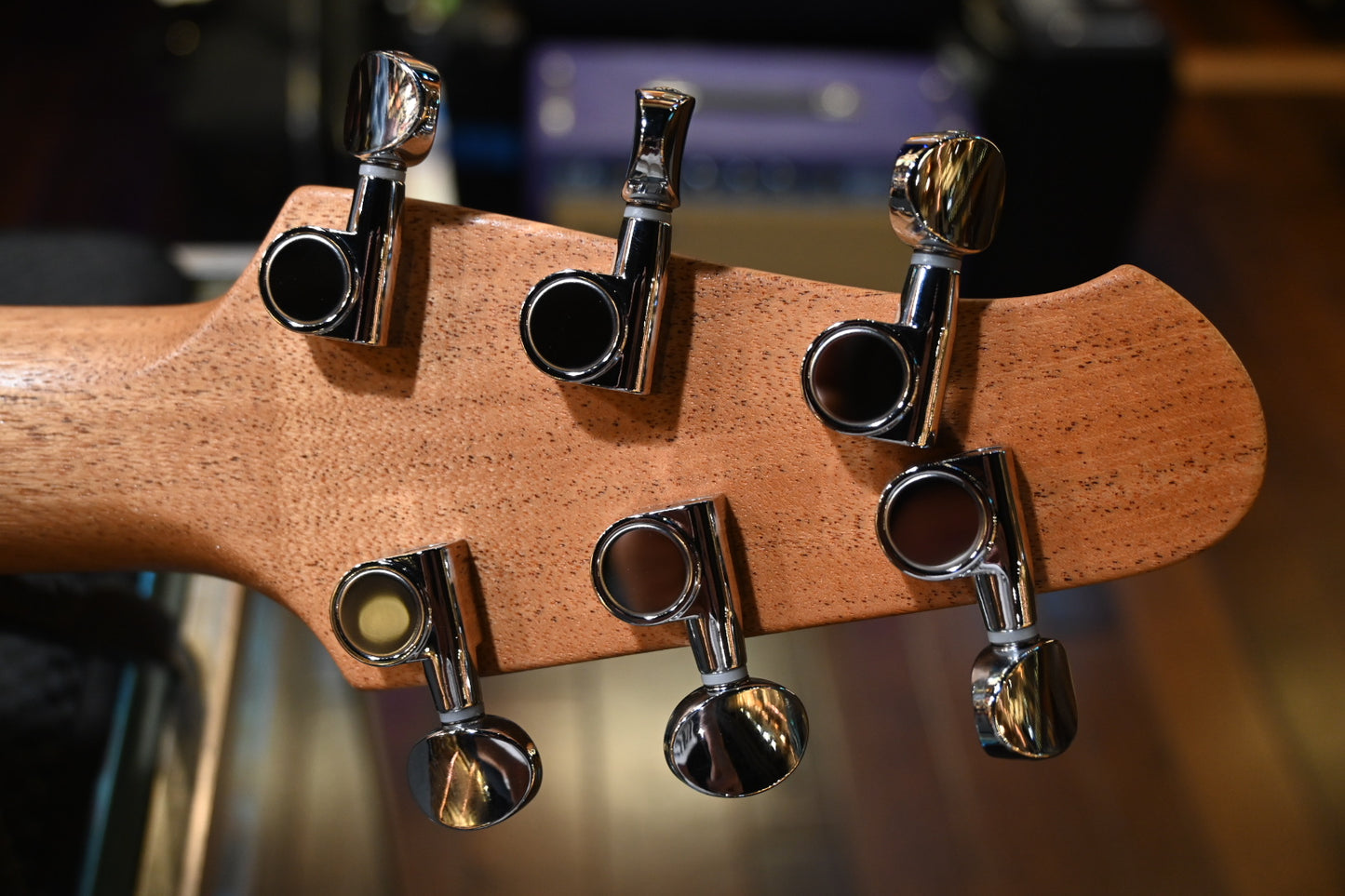 Powers Electric A-Type Select Maple FF42 Hard Tail - Wild Honey Burst Guitar #B101 - Danville Music