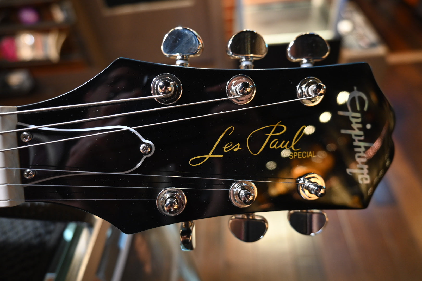 Epiphone Les Paul Special Double Cut Figured - Ocean Water Guitar #5245 - Danville Music