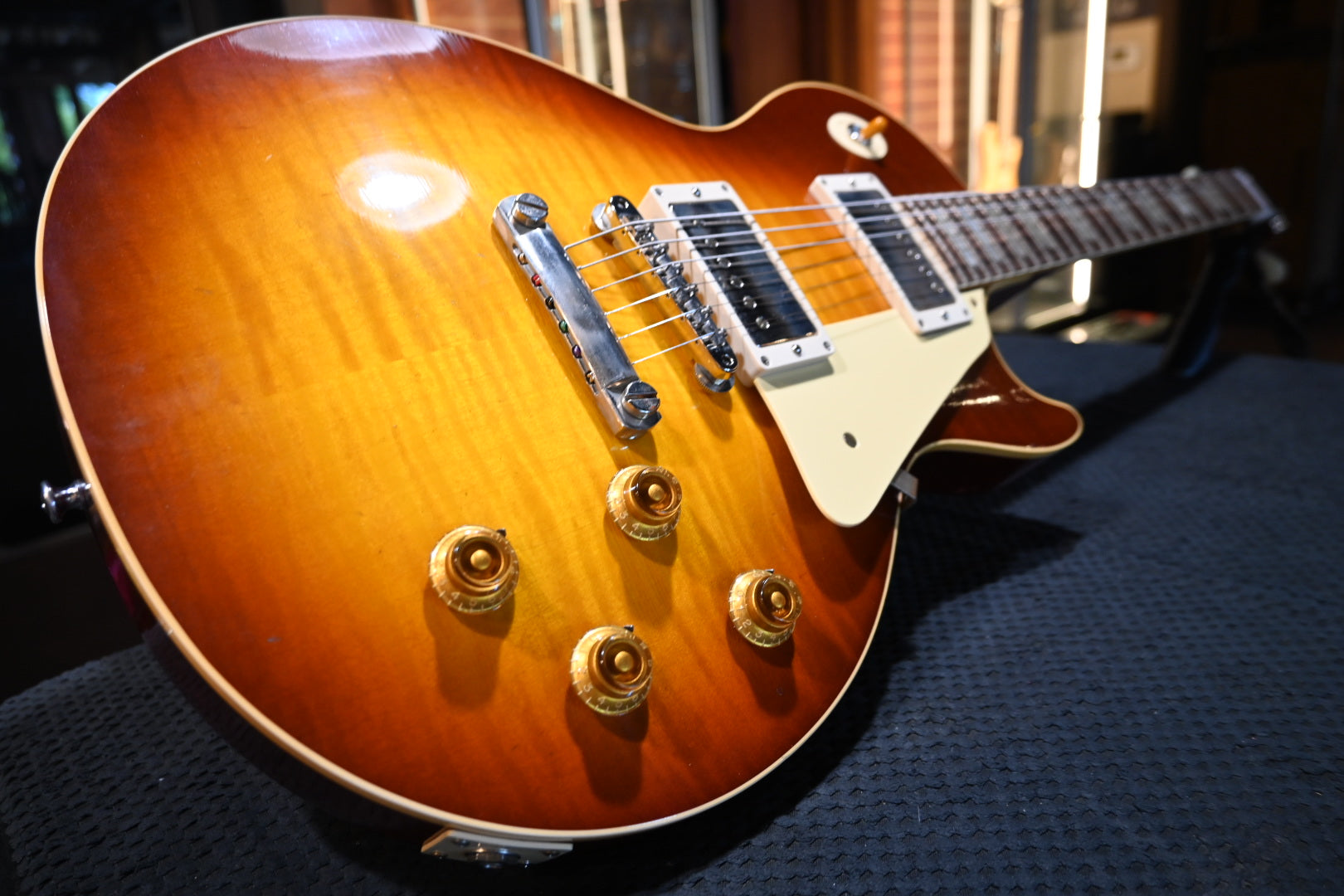 Gibson Custom Shop 1959 Les Paul Standard Reissue 2024 - Murphy Lab Light Aged - Cherry Teaburst Guitar #1442 - Danville Music