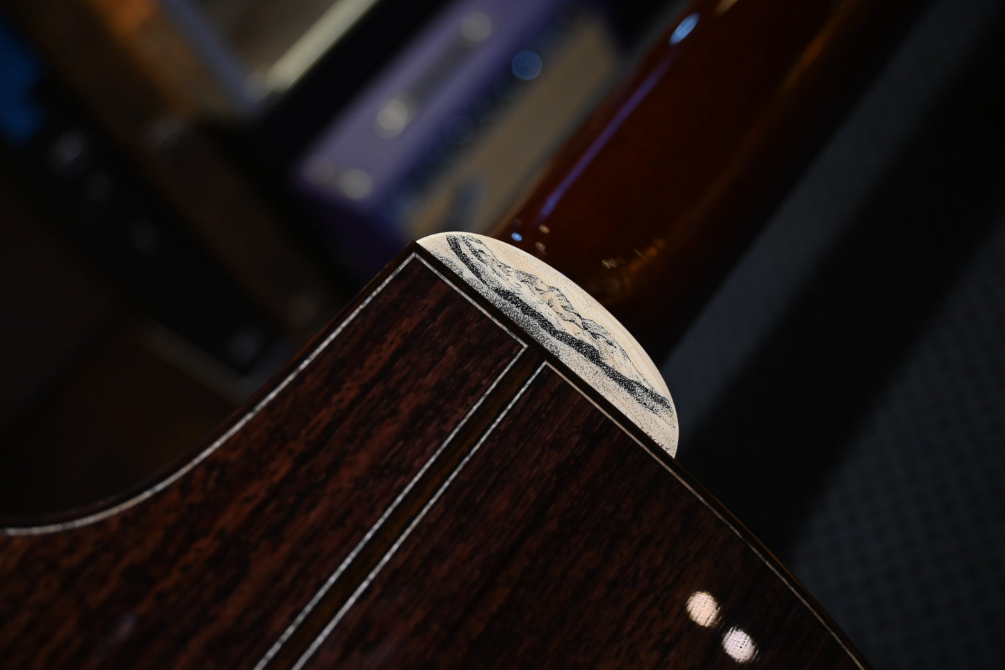 Santa Cruz Fingerstyle Model Orcas Island Cedar/Indian Rosewood Guitar #1431