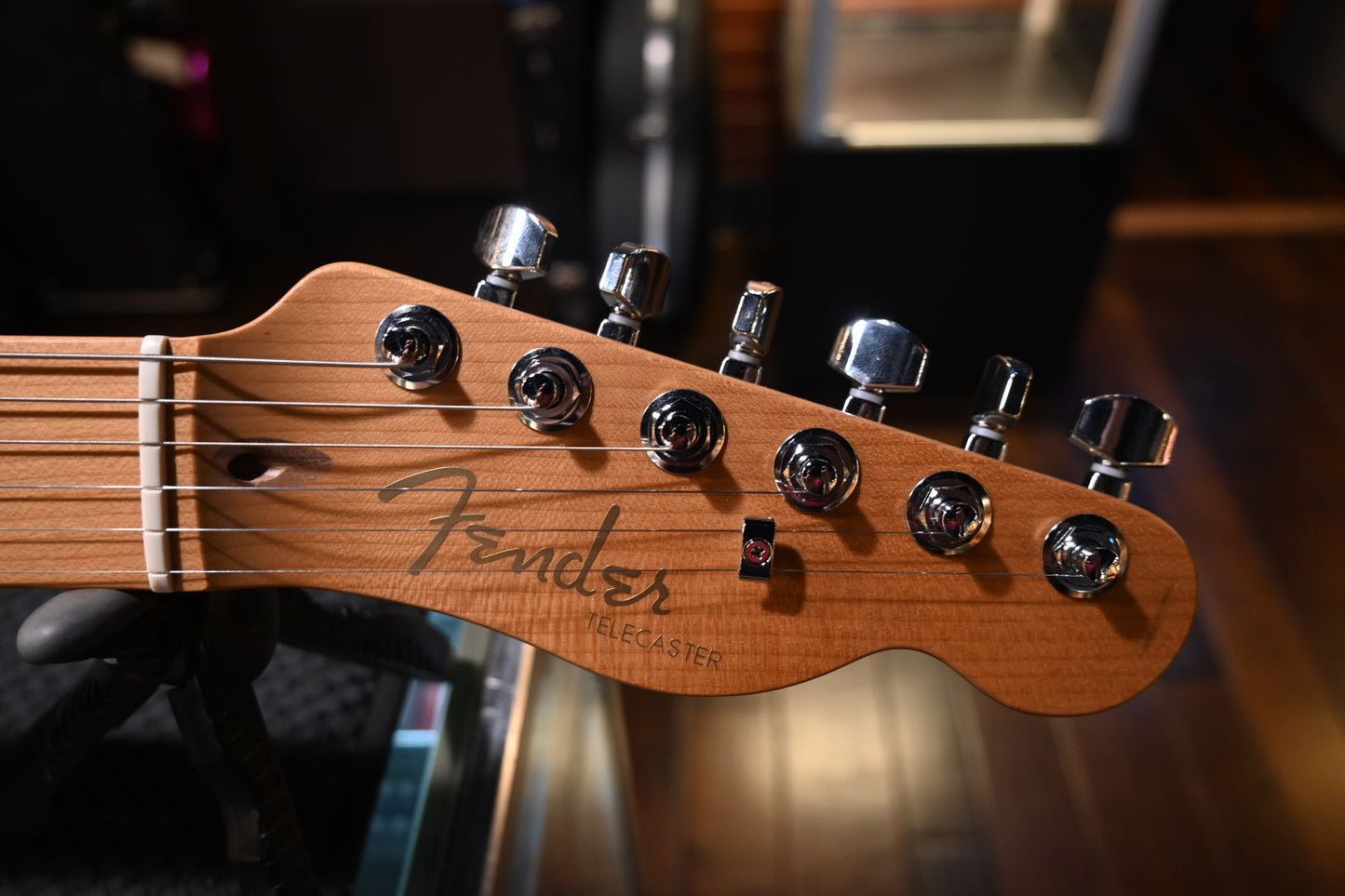 Fender Limited Edition American Ultra II Telecaster - Antique Olive Guitar #3358