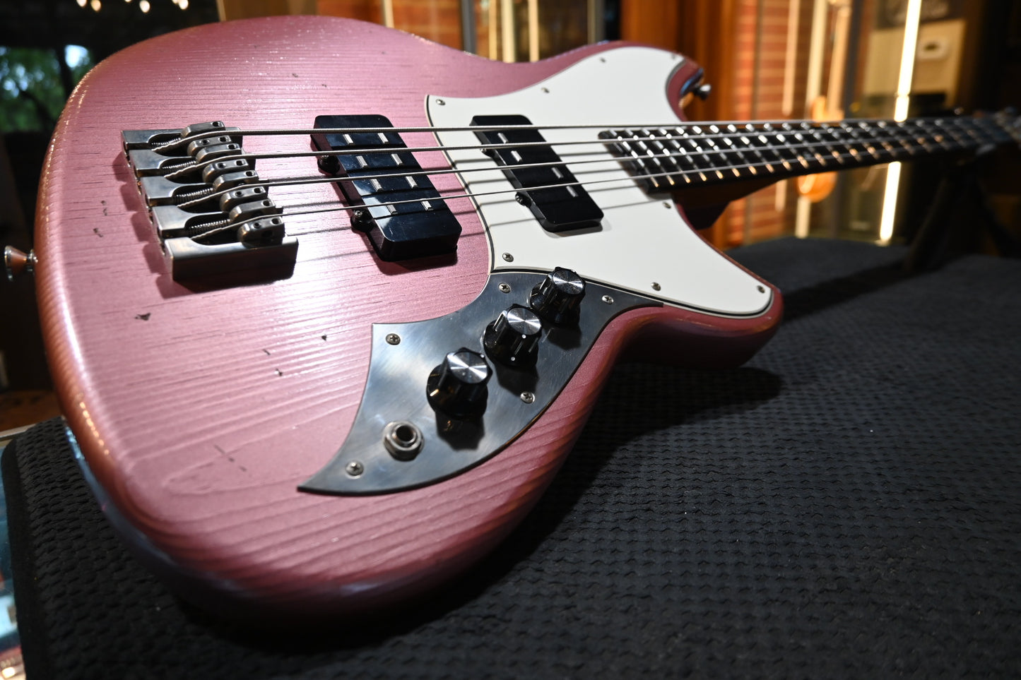 Novo Ivorus Bass - Burgundy Mist Bass #6343 - Danville Music