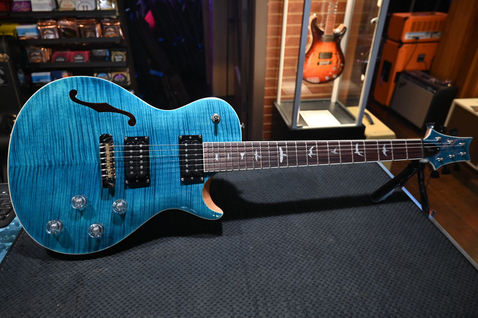 PRS SE Zach Myers 594 - Myers Blue Guitar #7918 - Danville Music