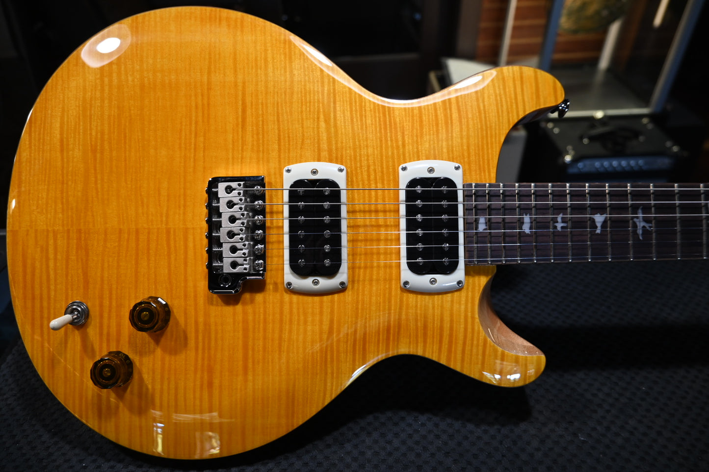 PRS SE Santana - Santana Yellow Guitar #5341