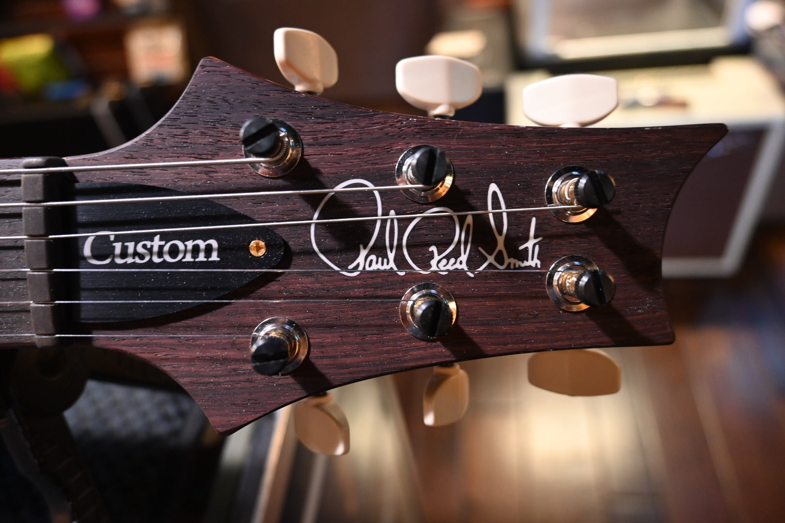 PRS Custom 24-08 10-Top One Piece Top - Whale Blue Smoke Burst Guitar #9994 - Danville Music