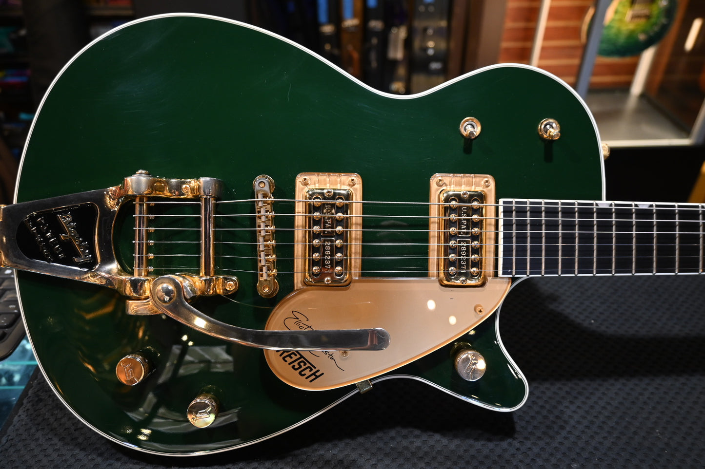 Gretsch Elliot Easton Bigsby G6128TEE - Cadillac Green Guitar #2716