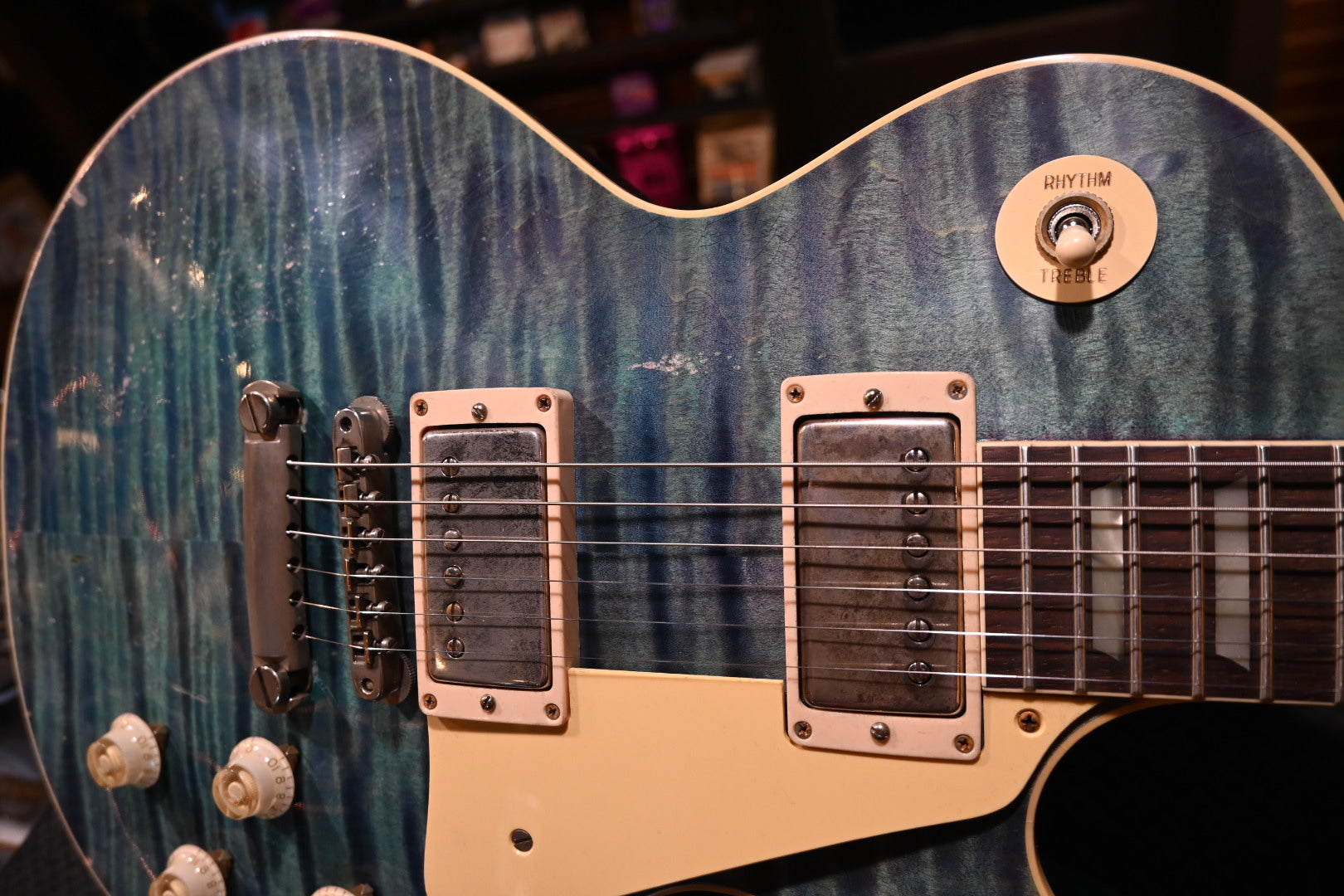 Gibson Custom Shop 1959 Les Paul Standard Reissue Murphy Lab Light Aged - Ocean Magenta Guitar #3196 - Danville Music