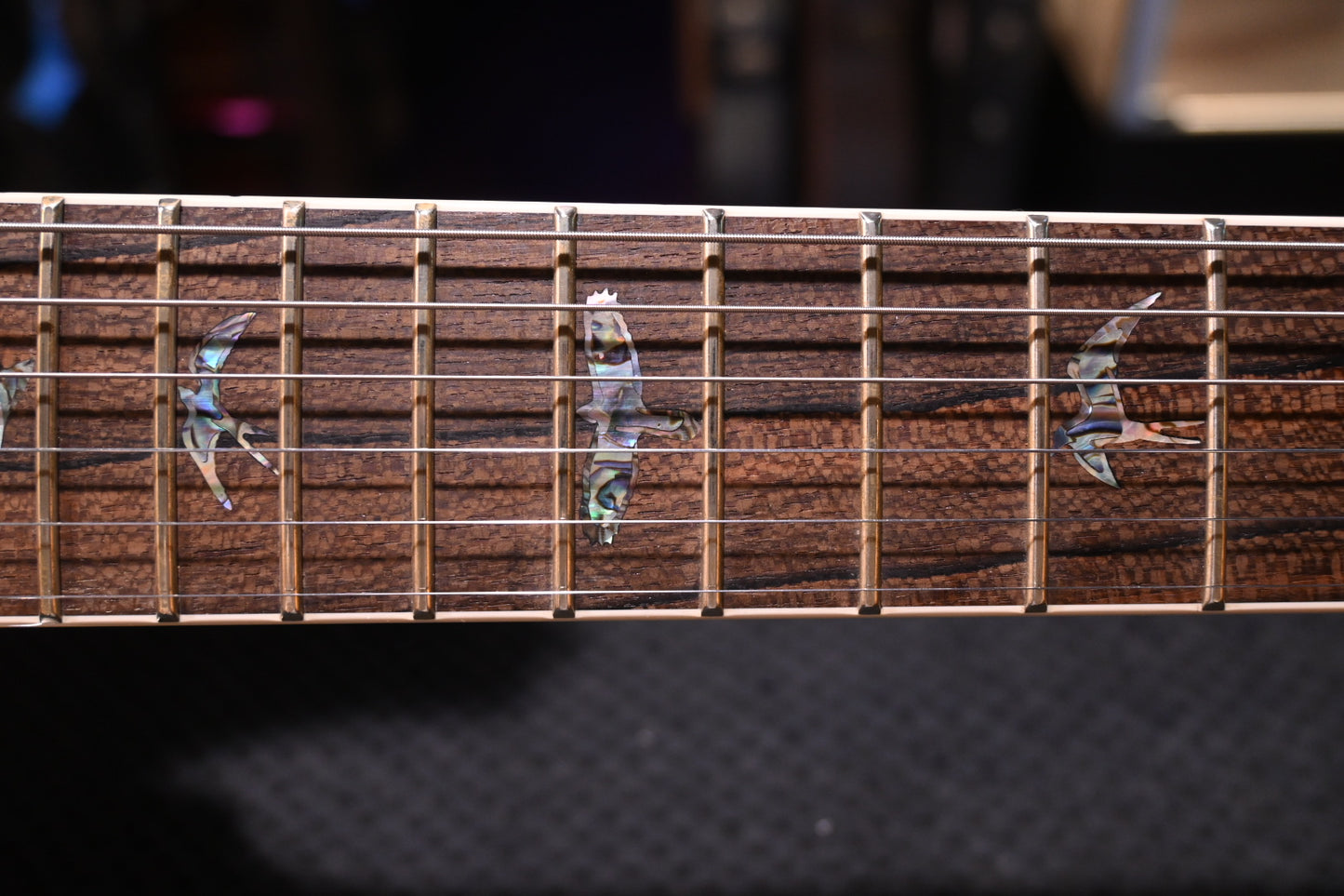 PRS Wood Library McCarty 594 Semi-Hollow Danville Music 35th Anniversary Artist Top - Bahamian Blue Guitar #8204