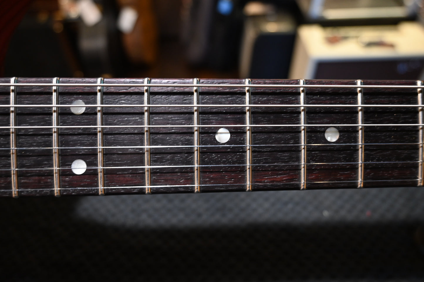 Novo Chambered Serus H2 Dealer Limited - Faded Cherry Burst Guitar #6302 - Danville Music
