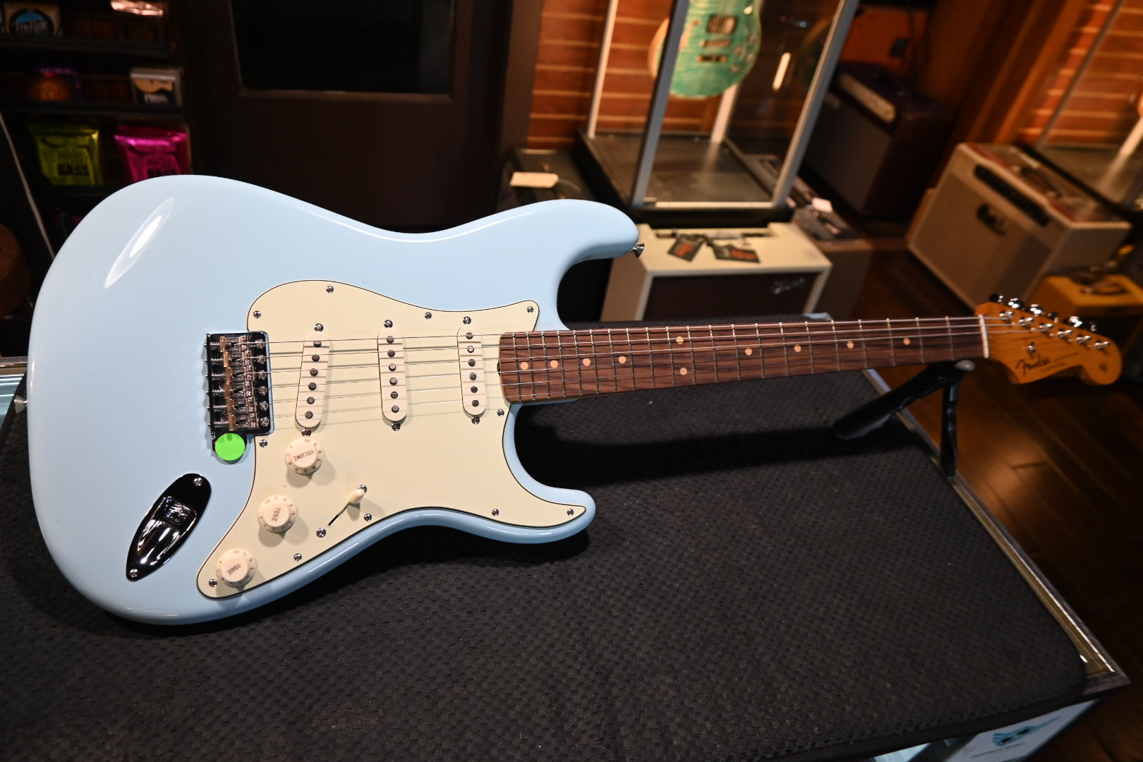 Fender Vintera III Early ‘60s Stratocaster - Sonic Blue Guitar #0048 - Danville Music