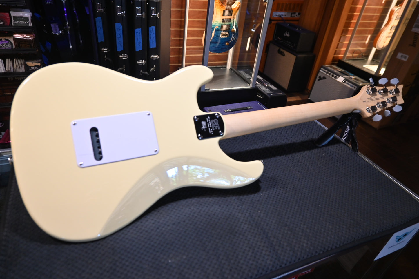 PRS SE Silver Sky Maple - Moon White Guitar #7314 - Danville Music