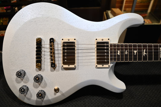 PRS S2 McCarty 594 Thinline Standard Satin - Pearl White Guitar #4559