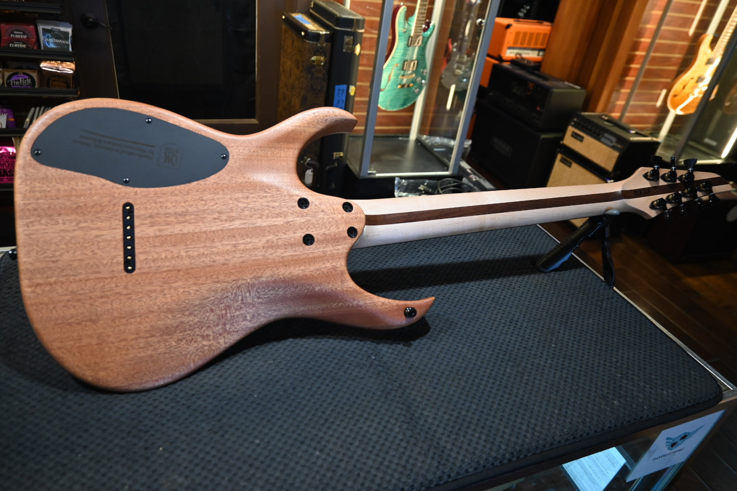 Mayones Duvell Elite 7 - Turquoise Iris Guitar #6109