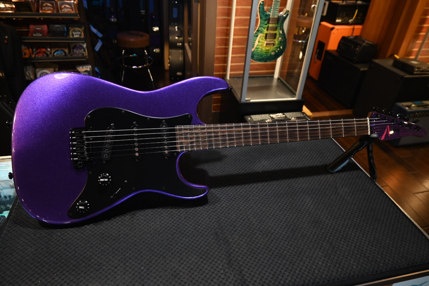 Tom Anderson Classic 2022 - Sparkle Purple Guitar #22MC