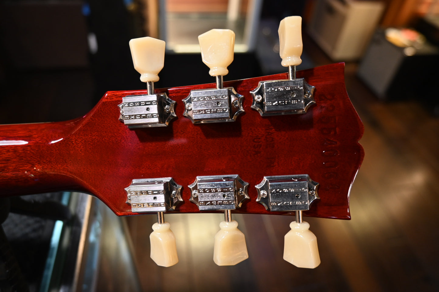 Gibson SG Standard ‘61 Stop-Bar 2024 - Vintage Cherry Guitar #0064