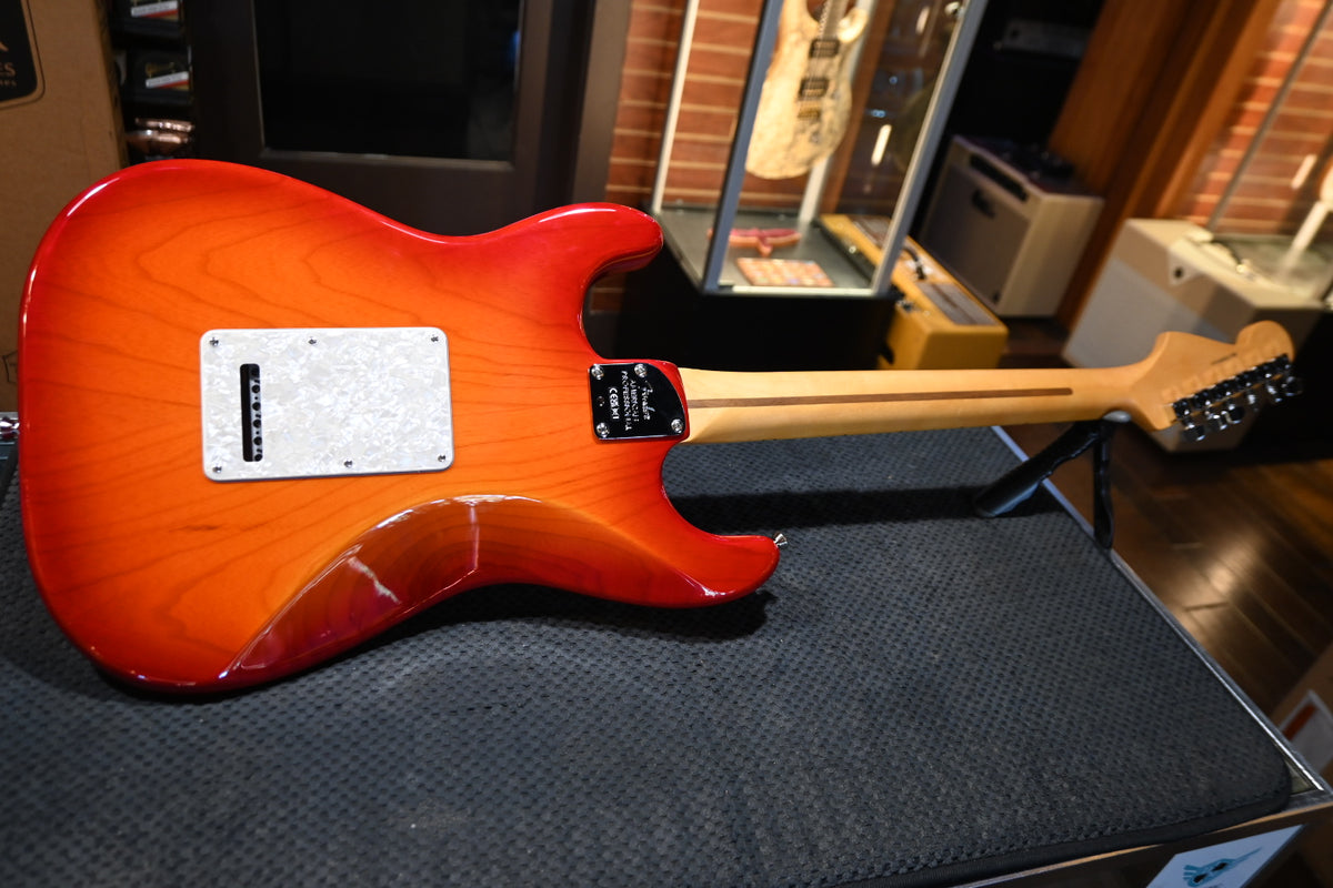 Fender American Professional Stratocaster - Aged Cherry Burst Guitar #0134