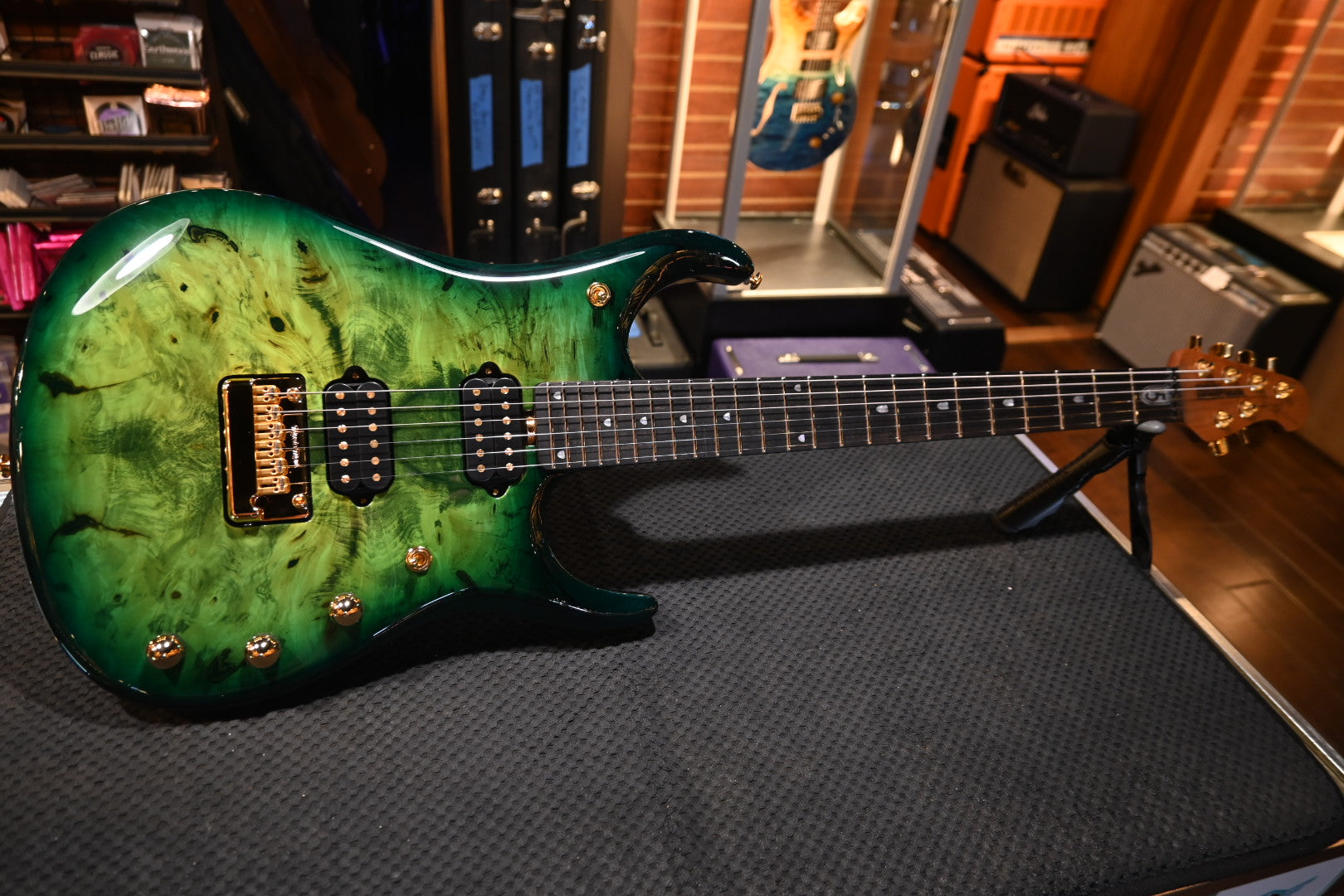 Music Man JP15 BFR - Toxic Sludge Guitar #1462 - Danville Music