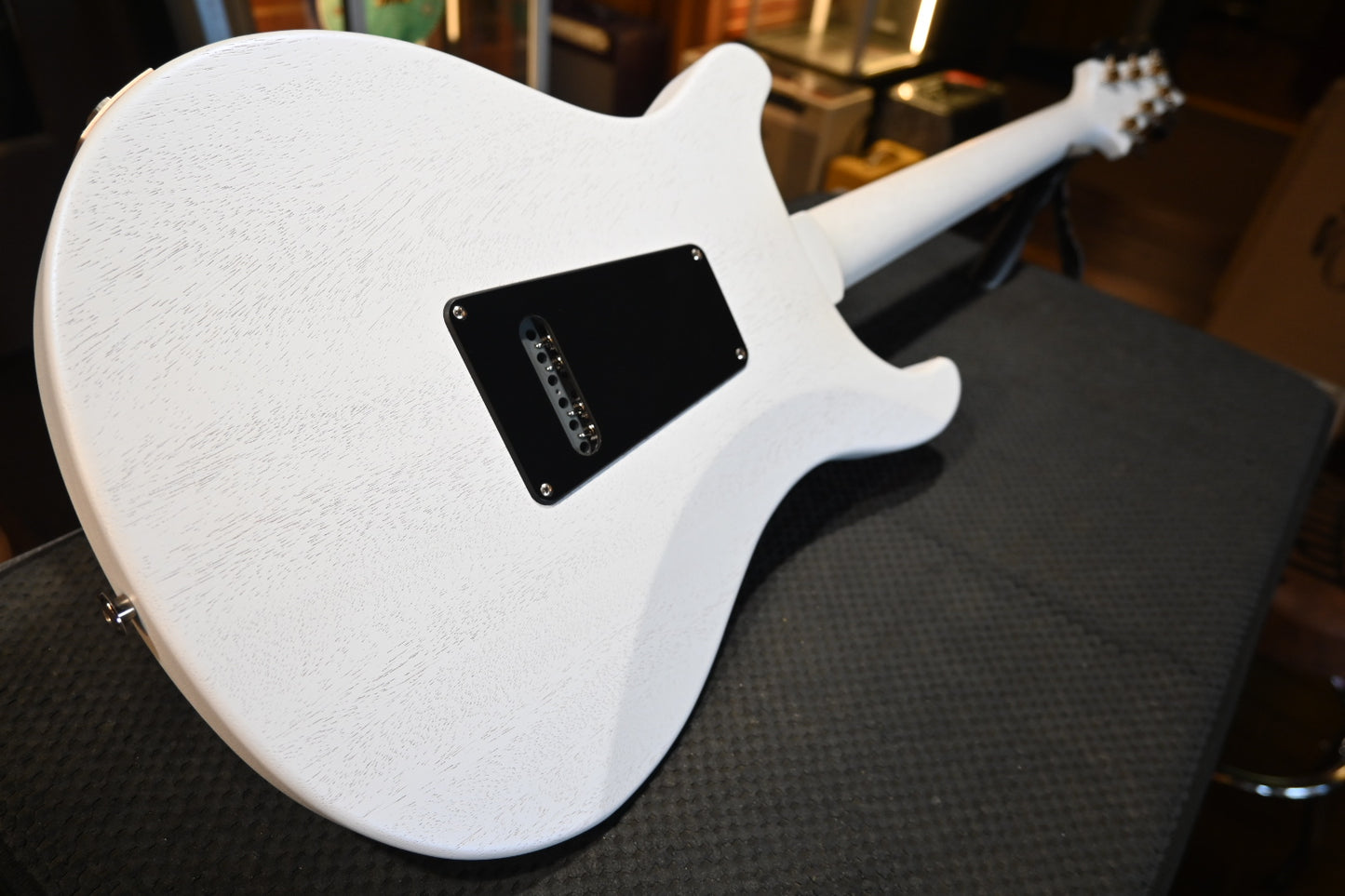 PRS S2 Standard 24 Satin 2025 - Pearl White Guitar #2058 - Danville Music