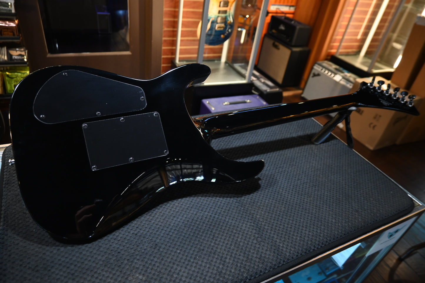 Jackson Pro Plus Soloist SL2 - Black Guitar #0218 - Danville Music