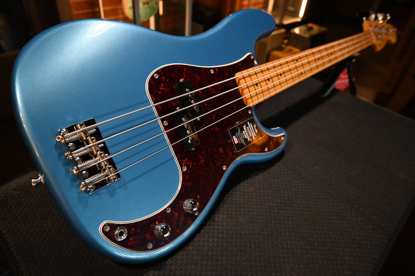 Fender American Professional Classic Precision Bass - Faded Lake Placid Blue Bass #8298