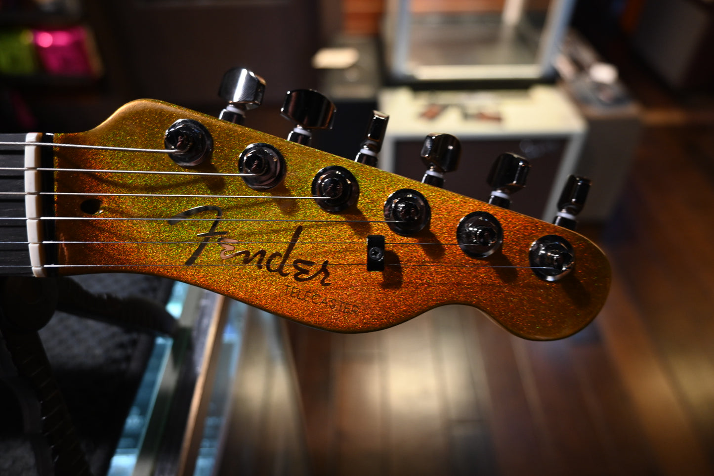 Fender 75th Anniversary American Ultra II Telecaster - Liquid Gold Guitar #8447 - Danville Music