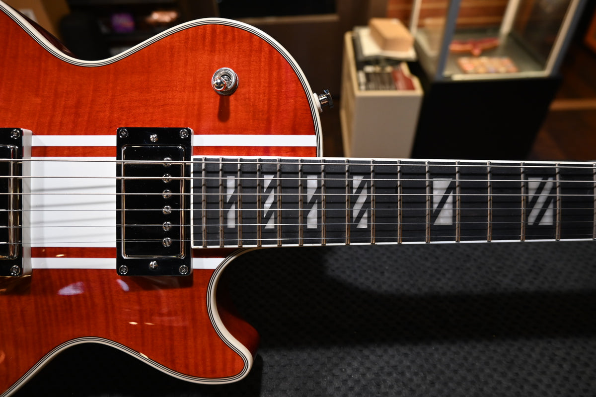 Epiphone Futura Les Paul Custom - Rally Red Guitar #8843