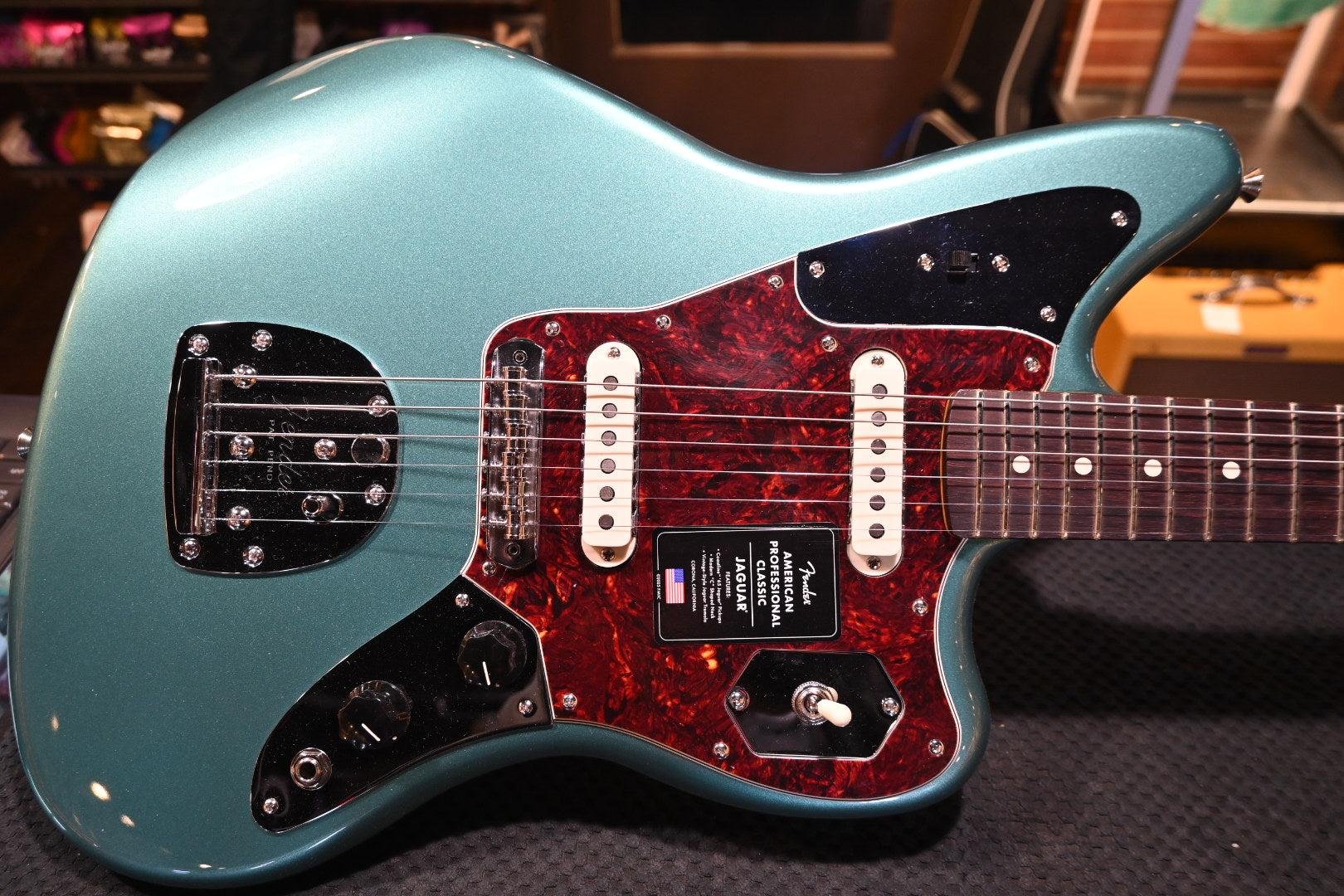Fender American Professional Classic - Faded Sherwood Green Metallic Guitar #9388 - Danville Music