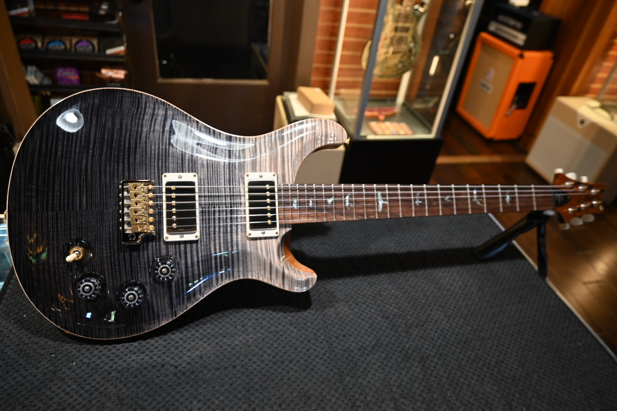 PRS Wood Library DGT 10-Top 2024 Brazilian - Gray Black Fade Guitar #2373