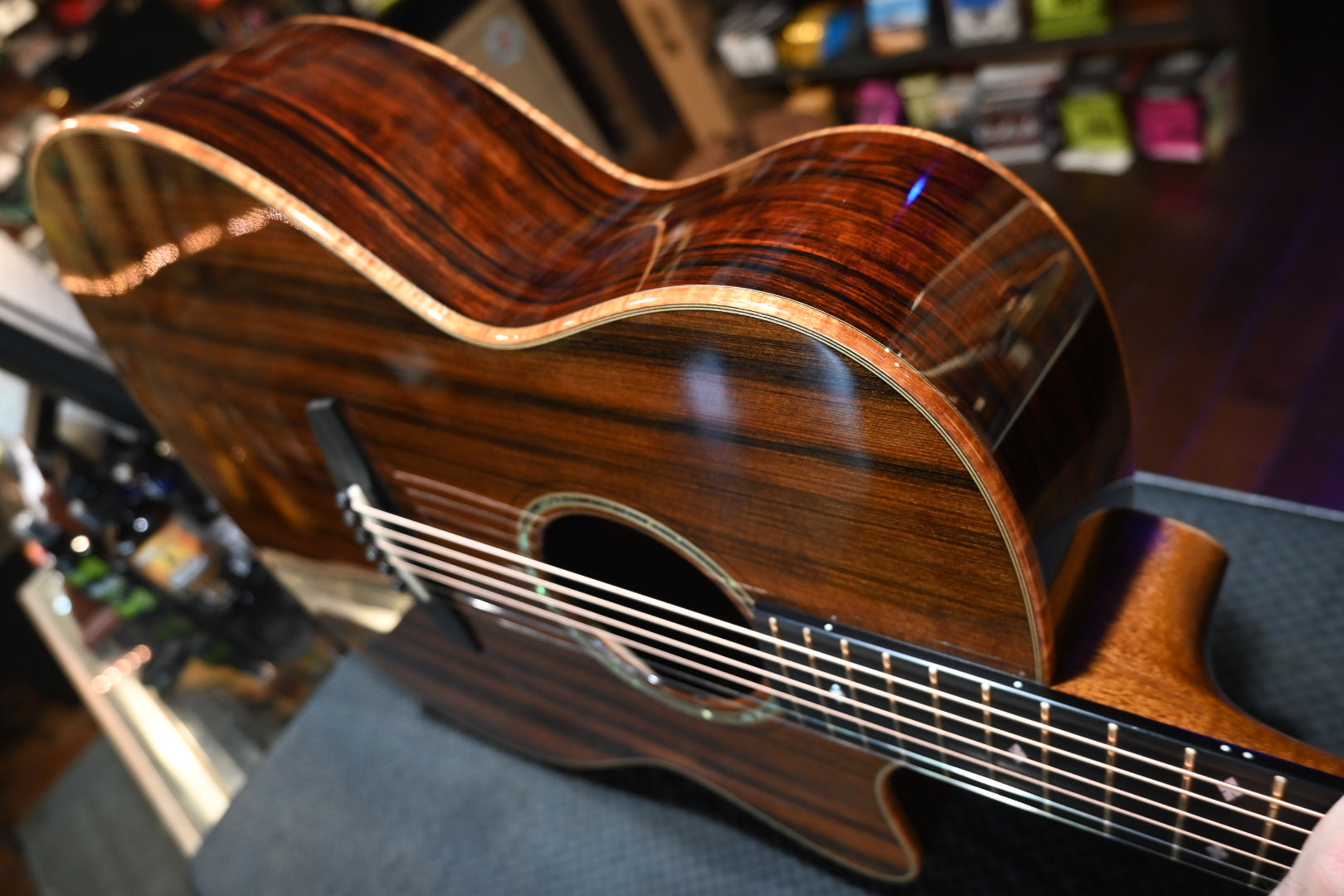 Goodall Concert Jumbo Cutaway 2017 Master Grade Redwood/AAA Cocobolo Guitar #6587 - Danville Music