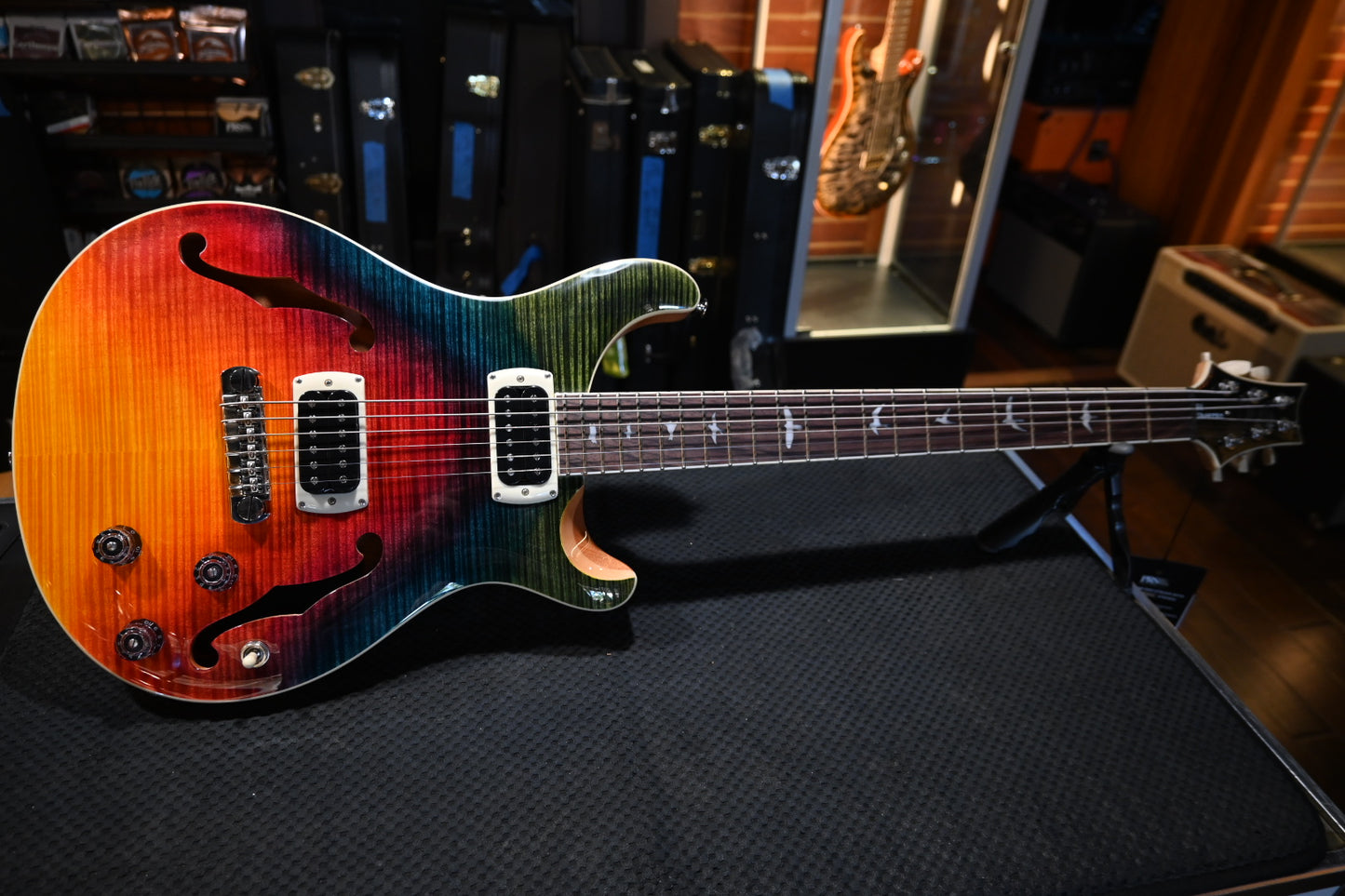 PRS SE Ed Sheeran Hollowbody I Piezo Baritone - Kaleidoscope Guitar #3188