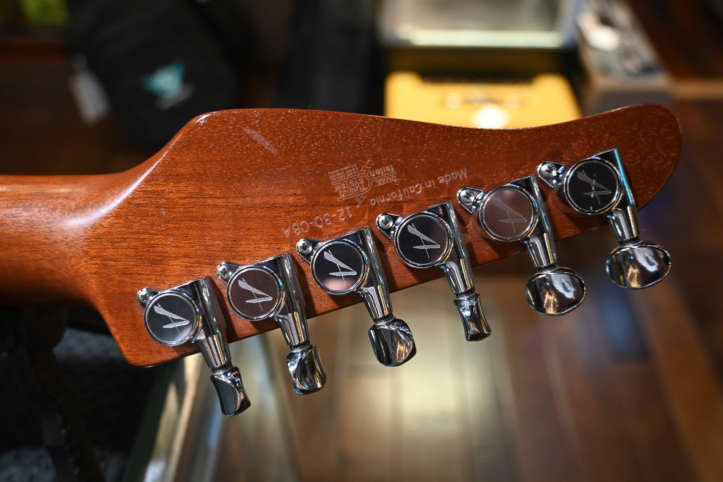 Tom Anderson Crowdster Plus 2008 - Autumn Edge Burst Guitar #008A - Danville Music