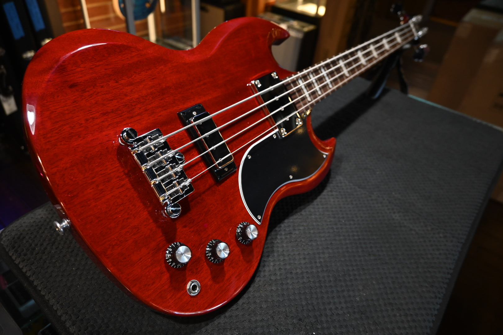 Gibson SG Standard Bass - Heritage Cherry Bass Guitar #0320 - Danville Music